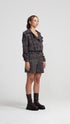 Tweed Bomber Jacket
